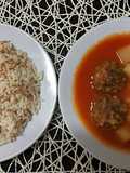 Dawood Basha Kofta with Vermicelli Rice