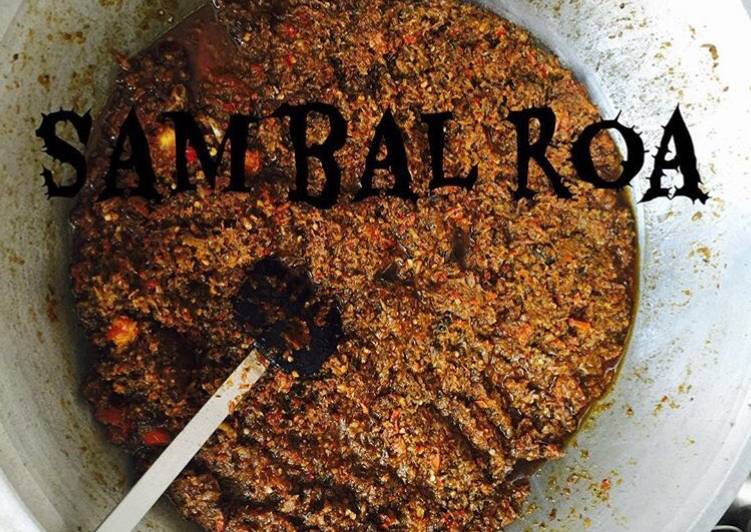 Bagaimana Membuat Sambal Roa Anti Gagal