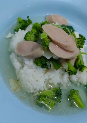 Foto resep Sop bening brosis (brokoli sosis)