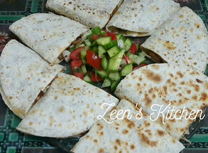 A picture of Chicken Quesadillas.