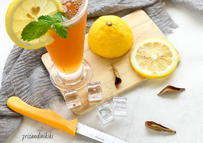 Cara Memasak Lemon tea selasih Farah Quinn