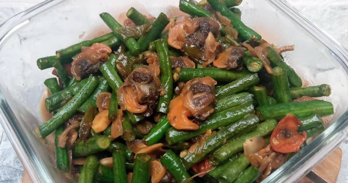 Resep Oseng Kerang+Kacang Panjang Oleh Irene - Cookpad