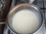Salsa blanca a mi manera