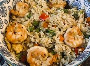 A picture of fried rice masala