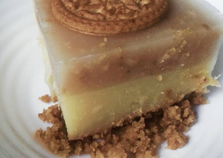 Resep 🍮Puding Tape Biskuit 🍪 Anti Gagal