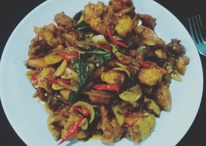 28. Tumis Ayam Fillet