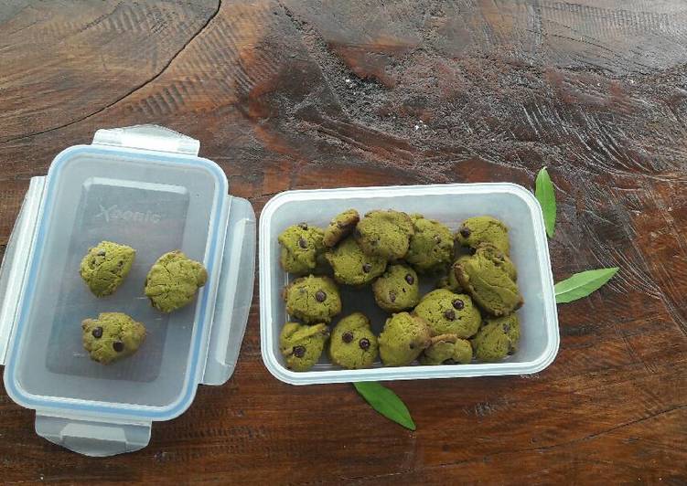 Greentea cookies crunchy 💞