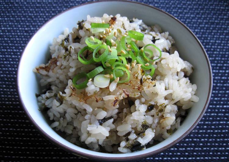 Simple Way to Make Ultimate Nori Takikomi Gohan