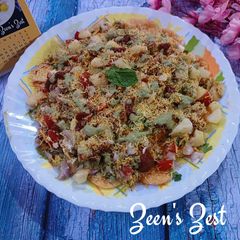 Dahi Papdi Chaat A picture of Dahi Papdi Chaat.