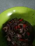 Tumis cumi tinta hitam