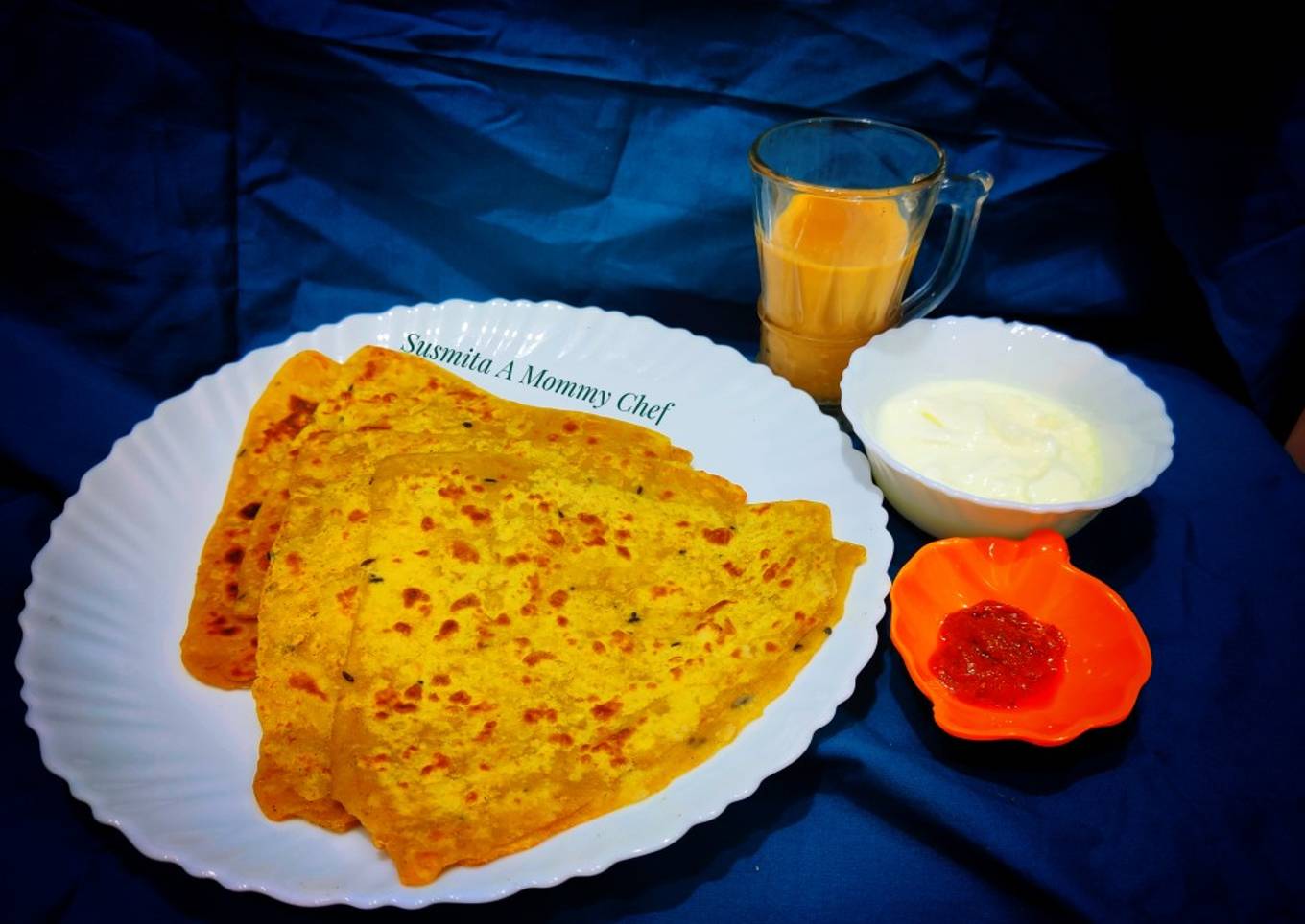 Dal- oats paratha