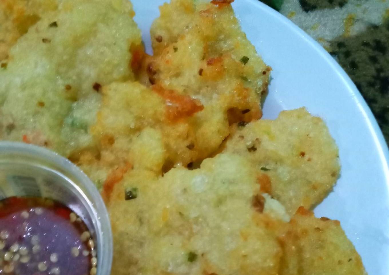 13. Nasi Renyah Renyah Anti Rib Rujak