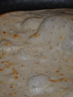 عکسی از دستور نان پیتا