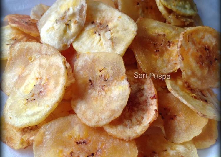 Cara Memasak Cepat Keripik Pisang (Gurih) Sedap