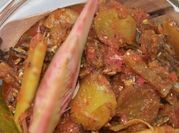 Gambar sambal bunga kecombrang jengkol
