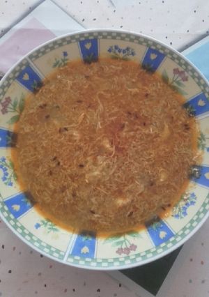 Csurgatott tojásleves recept fotója