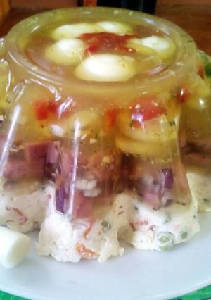 Aszpikos csoda.🐇🐔 recept fotója