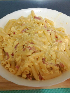 Una foto de Pasta la carbonara