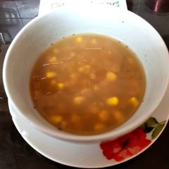 My Barley & Sweetcorn Soup. 😍 A picture of My Barley & Sweetcorn Soup. 😍.