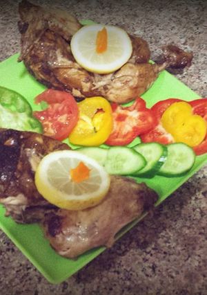 صورة لوصفة طريقة عمل فراخ مشوية متبلة