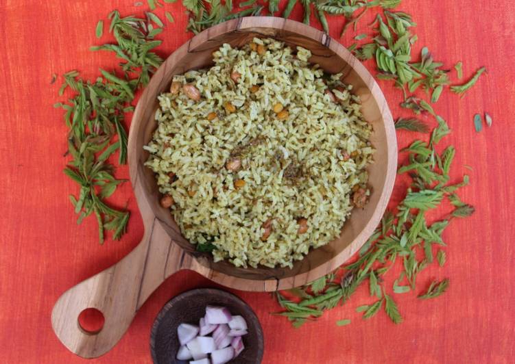 Tamarind leaves rice