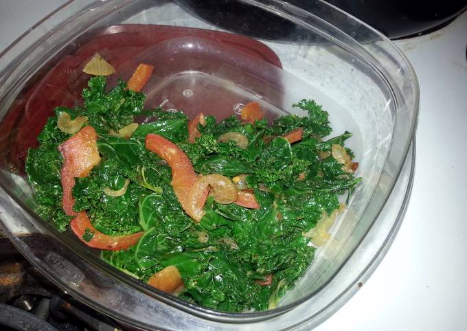 Simple Way to Prepare Gordon Ramsay Nice yet spice Sauted kale