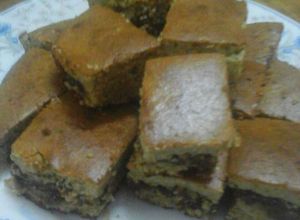 صورة لوصفة طريقة عمل كيكة الدخن بحشوة التمر 😋💖
