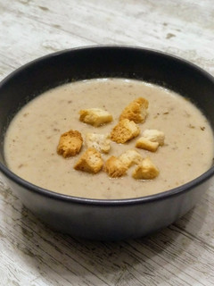 Una foto de Crema de champiñones