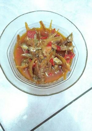Foto resep Ikan Asin sambal kuah