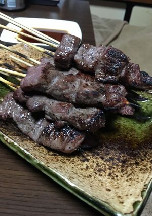 A picture of Beef Skewers.