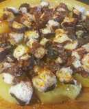 Pulpo a la gallega. Desde Perú