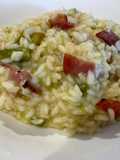 Risotto con Asparagi e Speck
