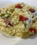 Risotto con Asparagi e Speck