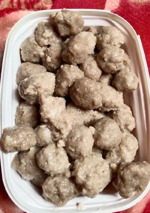 Foto resep Bakso Ayam blender 1 kg
