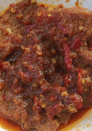 Foto resep Daging Bumbu Merah