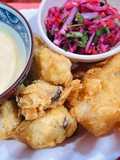 Peru Jalea 🍤ซีฟู้ดทอดกรอบแกล้มสลัดหอมแดงมะเขือเทศแบบเปรู 🍋🍎🍤🌶️