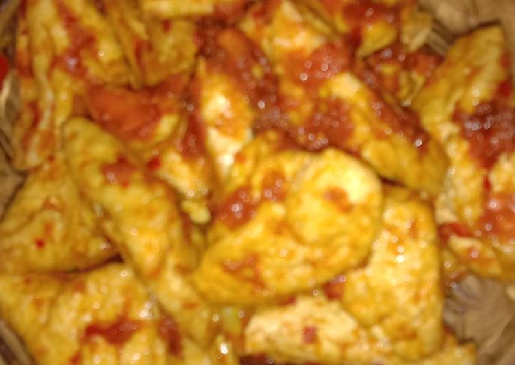 Tahu pedas manis