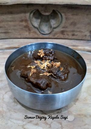 Foto resep Semur Daging Kepala Sapi