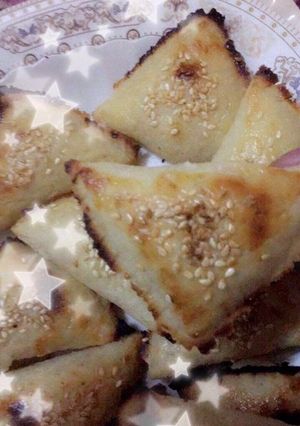 صورة لوصفة فطائر بدون خميره ولا عجن