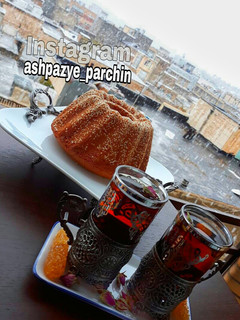 عکسی از دستور کیک ارده بدون فر 🌸