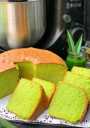 Gambar Kek pandan air fryer gaiss