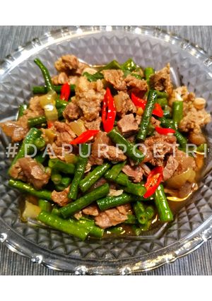 Foto resep Daging Tumis Kacang Panjang