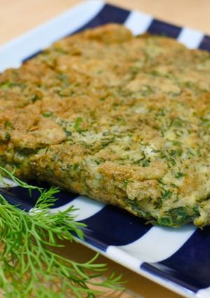 茴香煎蛋 的食譜成品照片