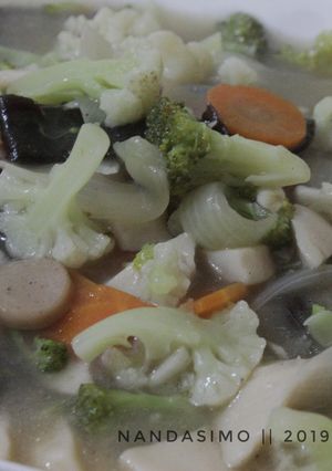 Foto resep Capcay kuah