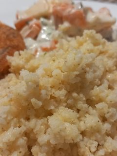 Egyszerű párolt köles recept fotója