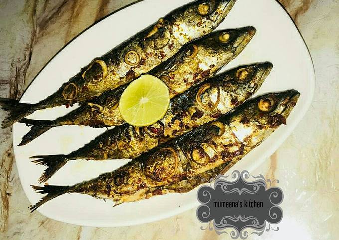 Grilled mackerel fish Recipe by Mumeena s Kitchen Cookpad