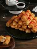 Sosis cheese roll roti tawar