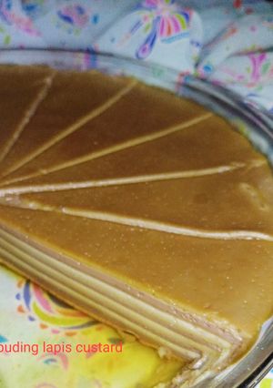 Foto resep 24. Puding Lapis Custard