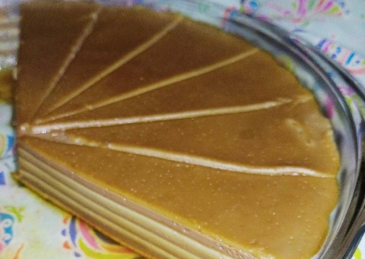 Resep 24. Puding Lapis Custard oleh Dhiyan Masiana - Cookpad