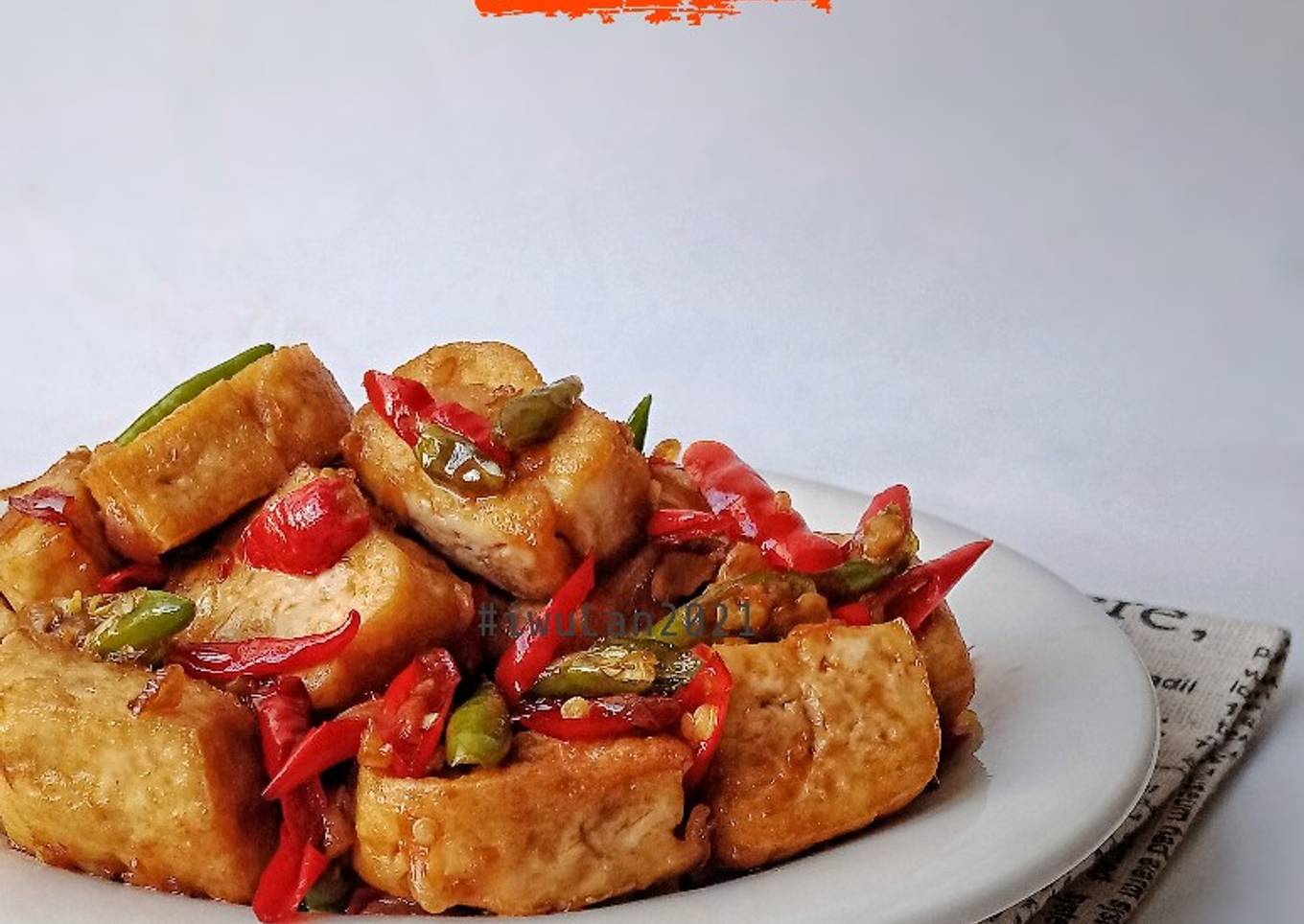 Tumis Tahu Pedas
